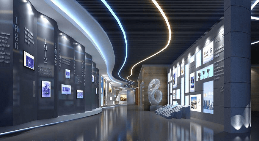 展廳設(shè)計 ，展廳 ，鑫時空